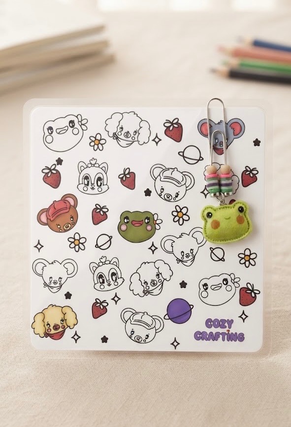Page Protector & Decorative Paper Clip